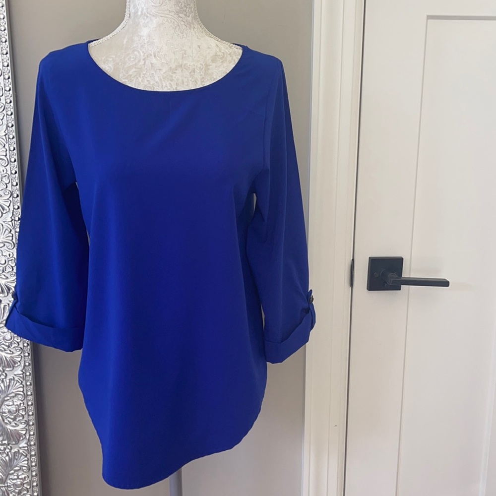 Blue blouse